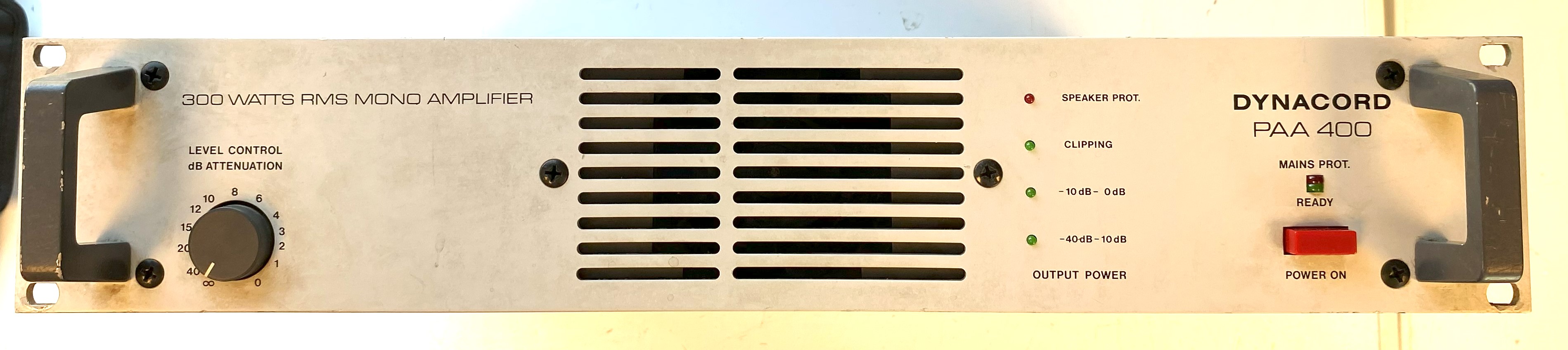 BRUGT) Dynacord PAA-400 Mono Forstærker - Brugte produkter - Allround Musik