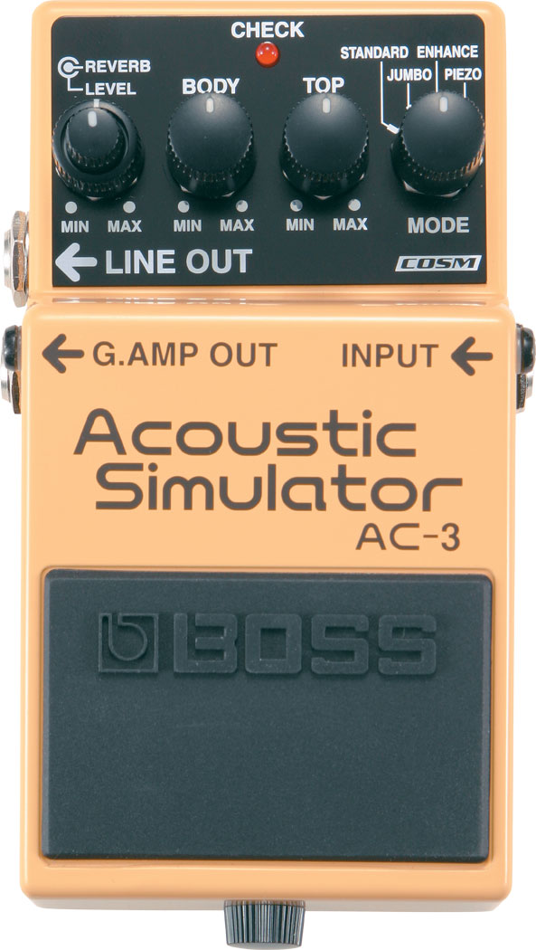 Se Boss AC-3 Acoustic Simulator hos Allround Musik