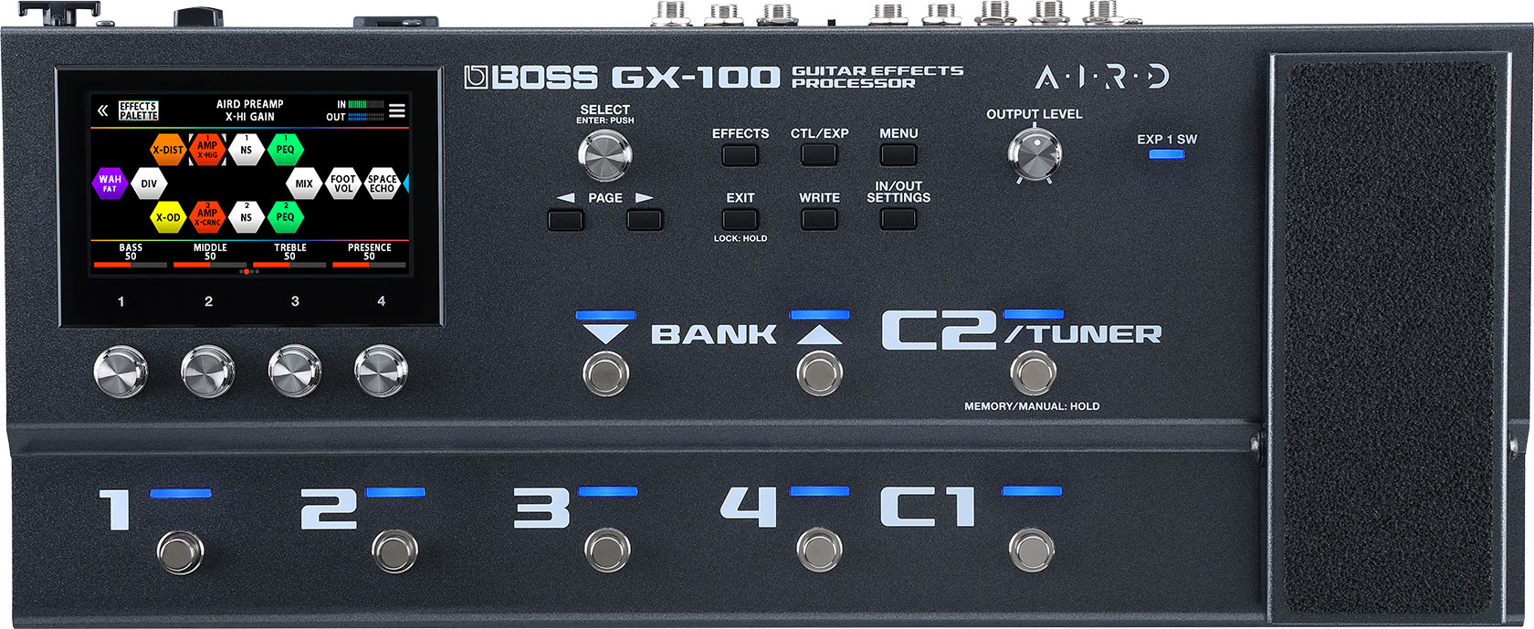 Køb Boss GX-100 Guitar Effects Processor - Pris 4499.00 kr.