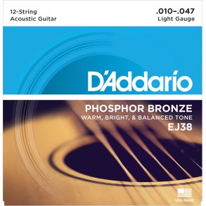 D'Addario EJ38 12 strenge