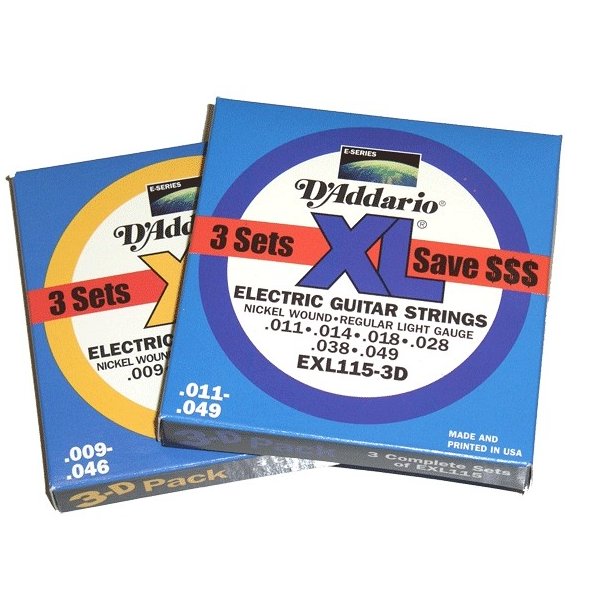 D'Addario EXL115-3D