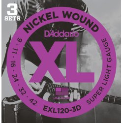 D'Addario EXL120-3D
