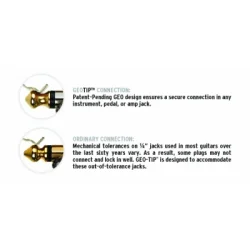 DAddario PW-AMSK-15 Instrumentkabel 4,5m. med switch