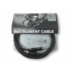 DAddario PW-AMSK-15 Instrumentkabel 4,5m. med switch