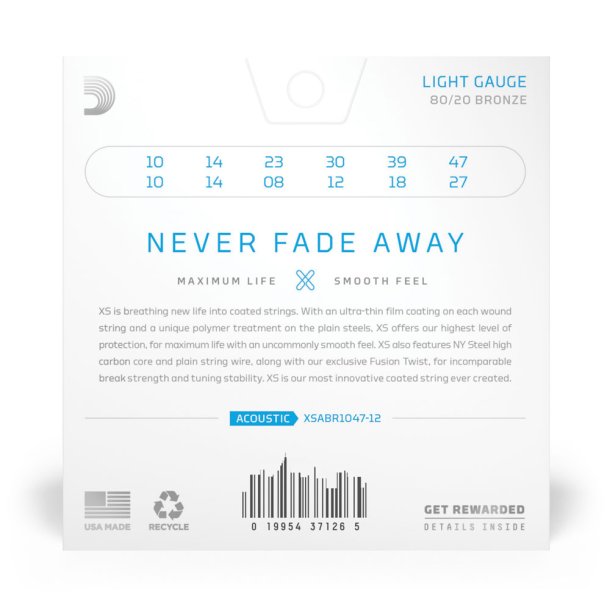 Daddario XSABR1047-12