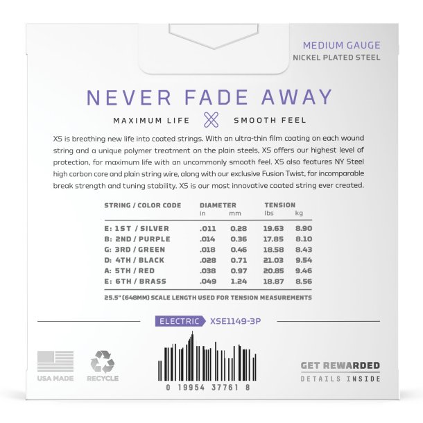 D'Addario XSE1149-3P