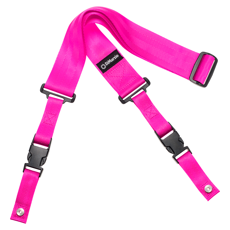 Clips DiMarzio Pour Sangles De Guitare ClipLock - 2 Attaches Supplémentaires, Noir