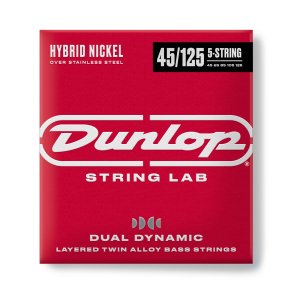 Dunlop DBHYN45125 Hybrid Nickel Bass Strings 5-String