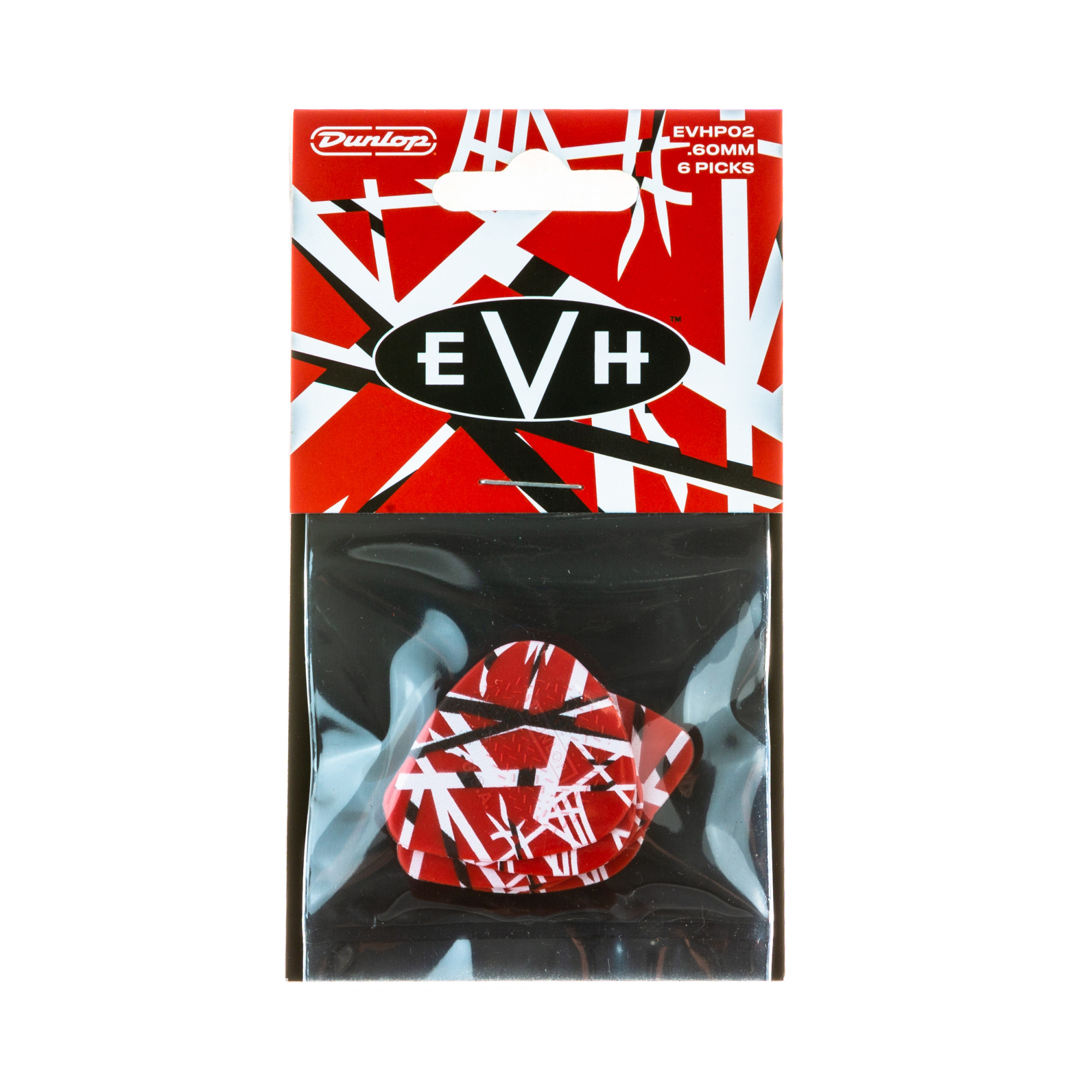 Guitarra Jim Dunlop Evh Frankenstein, Paquete De 6 (evhp02) | Cuotas