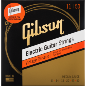 Gibson Vintage Reissue Electric Guitar Strings Medium 11-50