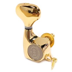 Gotoh Mellemstore 510 3+3 Stemmeskruer med Metalknap Guld