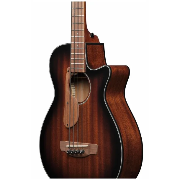 Ibanez AEGB24E-MHS (Mahogni Sunburst Open Pore) Akustisk bas med Pickup
