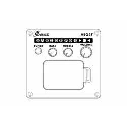 Ibanez AEGB24E-MHS (Mahogni Sunburst Open Pore) Akustisk bas med Pickup