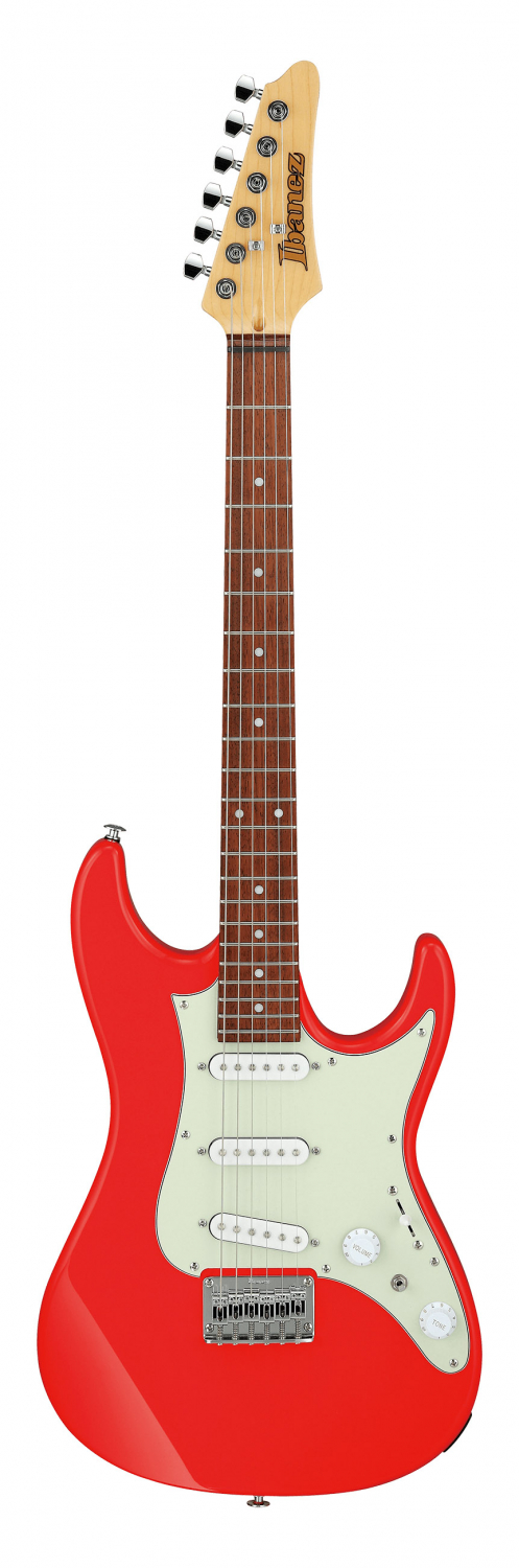 Køb Ibanez Elektrisk guitar AZ Essential, Vermillion Red AZES31-VM - Pris 2222.00 kr.