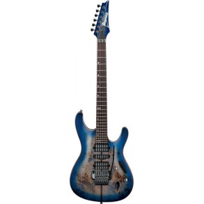 Ibanez S1070PBZ-CLB (Cerulean Blue Burst) Elguitar, S Premium. 