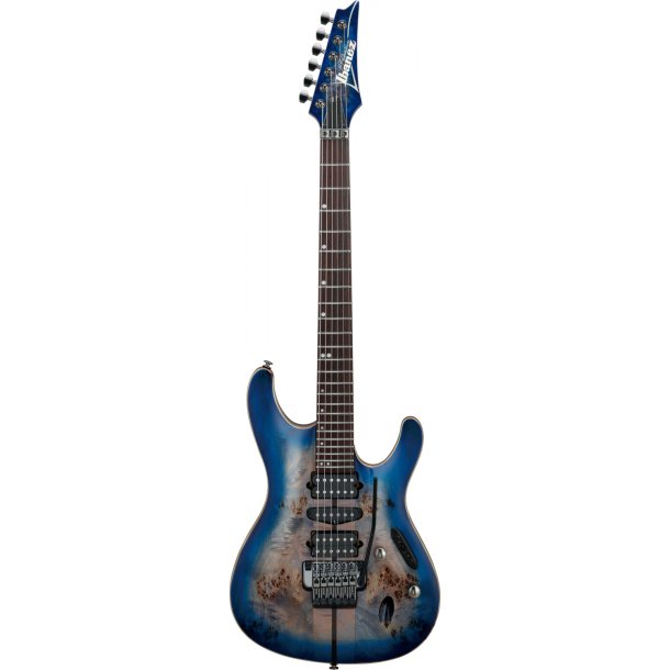 Ibanez S1070PBZ-CLB (Cerulean Blue Burst) Elguitar, S Premium. 
