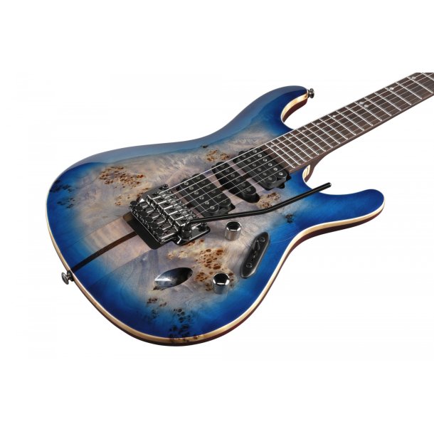 Ibanez S1070PBZ-CLB (Cerulean Blue Burst) Elguitar, S Premium. 