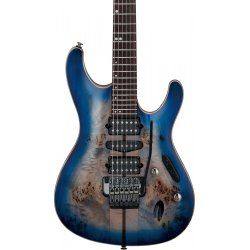 Ibanez S1070PBZ-CLB (Cerulean Blue Burst) Elguitar, S Premium. 