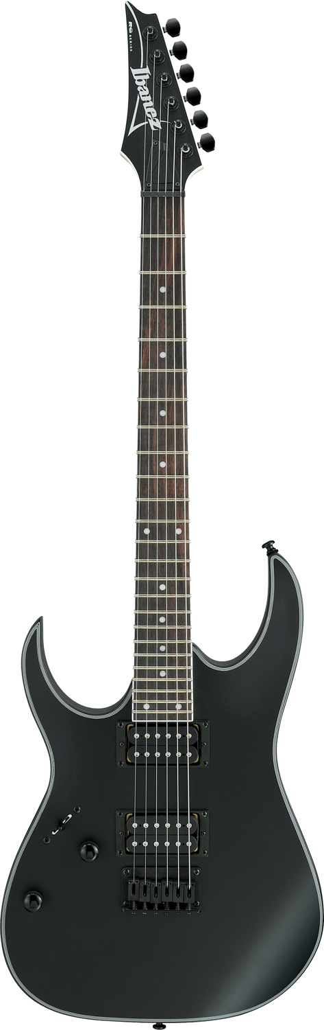 Ibanez Standard Black Rg421exl Bkf Venstrhånds Elguitar