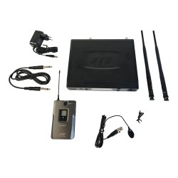 JTS Trdls mikrofonst med beltpack og knaphulsmikrofon