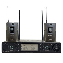 JTS Trdls mikrofonst med 2 beltpack og knaphulsmikrofoner