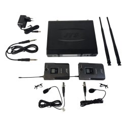 JTS Trdls mikrofonst med 2 beltpack og knaphulsmikrofoner