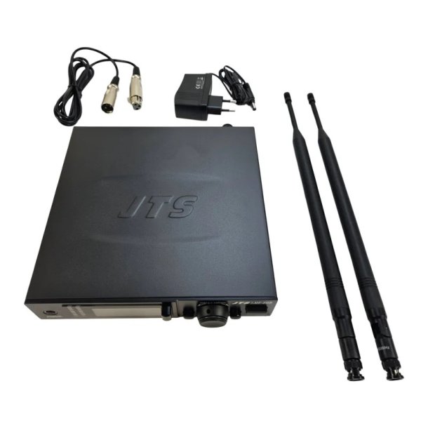 JTS mikrofonst 75 MHz Wideband 1 kanals modtager og lommesender