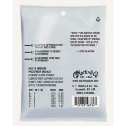 Martin MEC13 Claptons Choice Medium (.013 - .056) 92/8 Phosphor Bronze