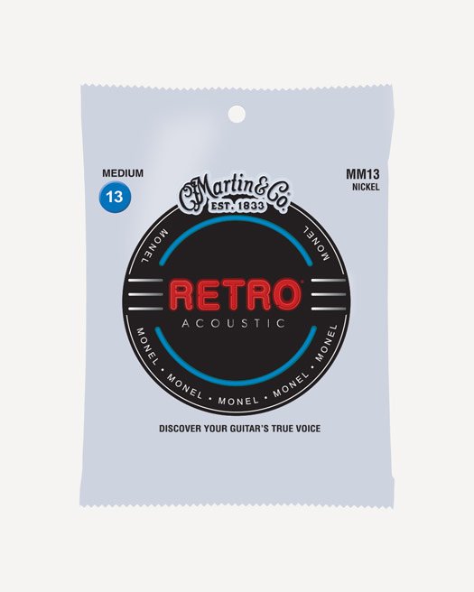 Martin MM13 Retro Acoustic Medium (.013 - .056) Monel Wound