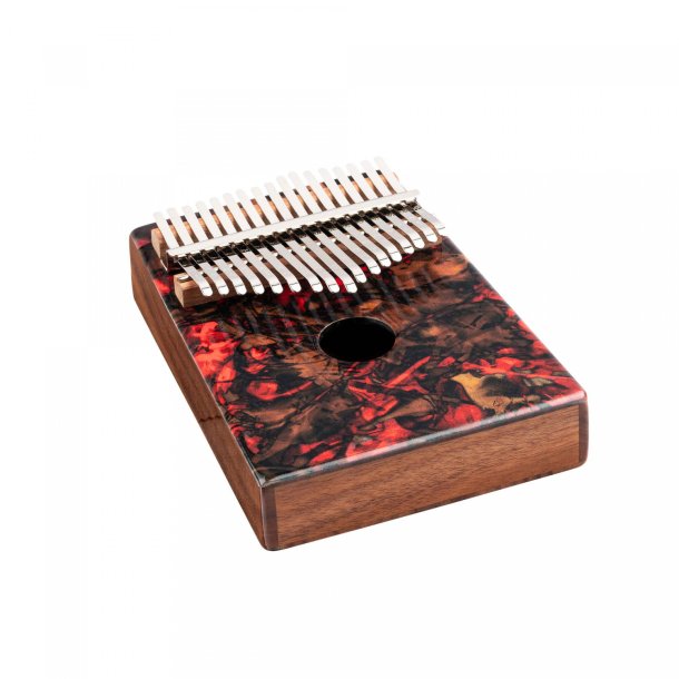 Meinl Percussion KA17LV Sound Hole Design Lava, Kalimba