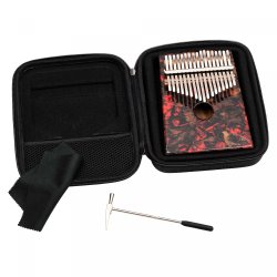 Meinl Percussion KA17LV Sound Hole Design Lava, Kalimba
