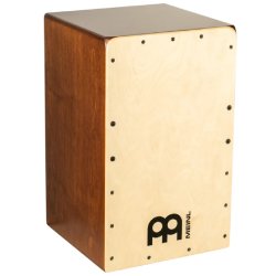 Meinl SC100AB-B Snarecraft Cajon, Baltic Birch Front, Almond Body