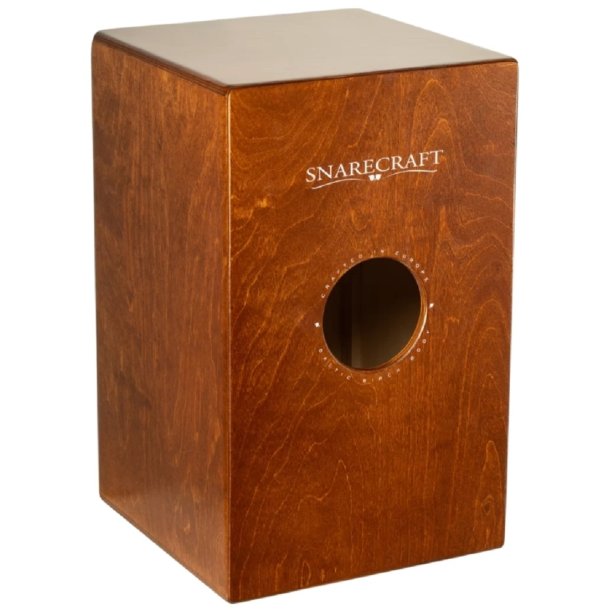 Meinl SC100AB-B Snarecraft Cajon, Baltic Birch Front, Almond Body
