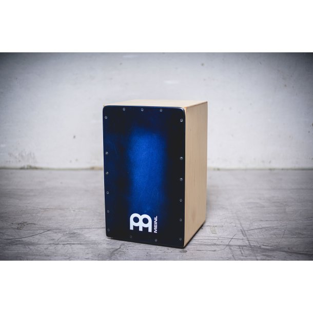 Meinl Snarecraft Cajon, Special Edition - SC100BLB. Blue Burst.