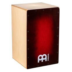 Meinl Snarecraft Cajon Special Edition - SC100RDB. Red Burst.