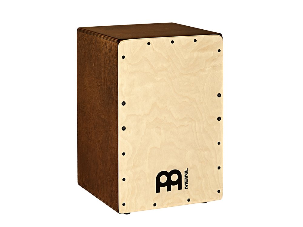 Meinl Percussion SC80AB-B Snarecraft Cajon, Almond body/Baltic Birch Front
