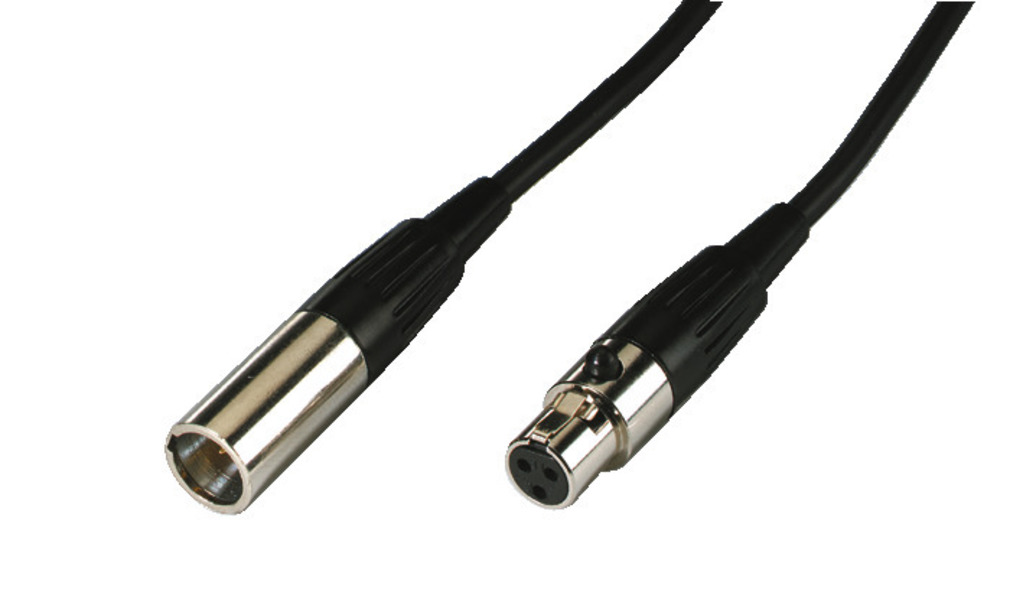 Monacor MCM-500/SW Mini XLR-kabel