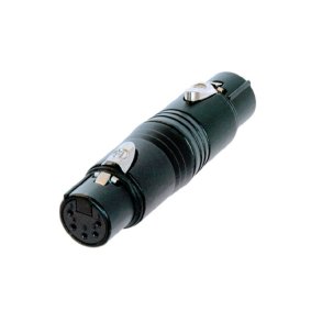Neutrik NA5FFB - DMX-ADAPTER-5-POL-FEMALE-TIL-5-POLET-FEM