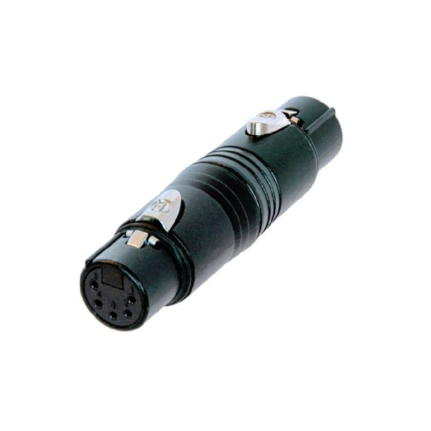 Neutrik NA5FFB - DMX-ADAPTER-5-POL-FEMALE-TIL-5-POLET-FEM