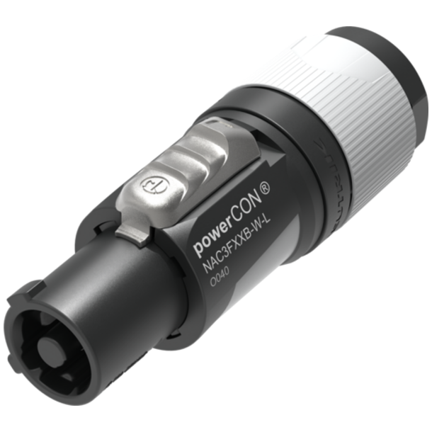 Neutrik NAC3FXXBWL - PowerCon hun (gr/ud) 10-16mm dia kable