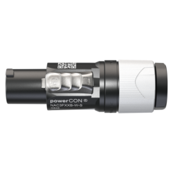 Neutrik NAC3FXXBWS - PowerCon hun (gr/ud) 6-12mm dia kable