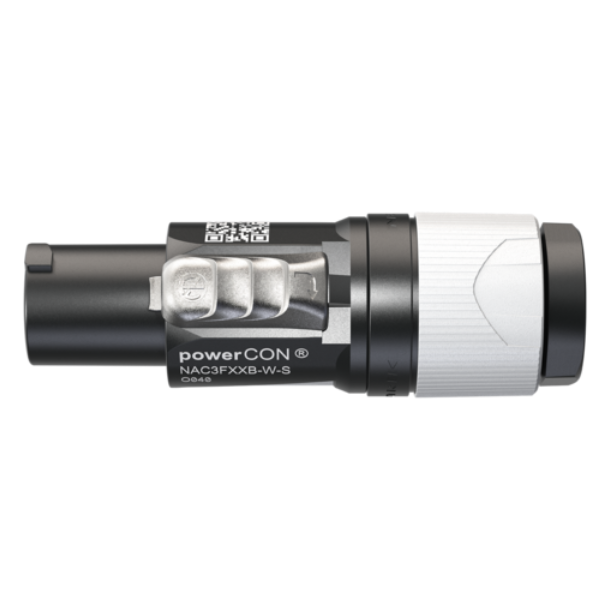 Neutrik NAC3FXXBWS - PowerCon hun (gr/ud) 6-12mm dia kable