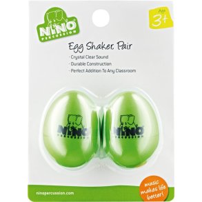 NINO Percussion NINO540GG-2 gge-Shaker Set, Green Grass