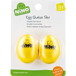 NINO Percussion NINO540Y-2 gge-Shaker Set, Gul