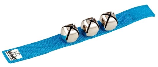 NINO961B Wrist Sleigh Bell Blue
