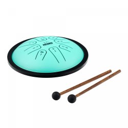NINO982 NINO Steel Tongue Drum, Small 7'', Mint Grn