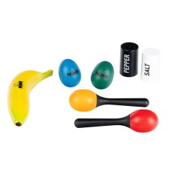 NINO Percussion NINOSET13 Mixed Shaker Set, 7 stk.