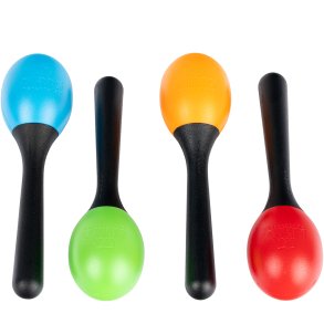 NINO Percussion NINOSET569 NINO Maracas Shaker Set, 4 stk.