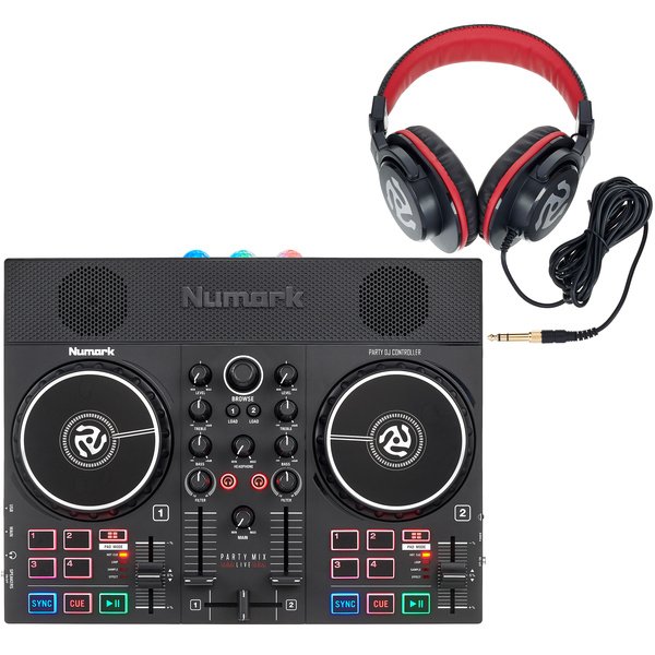 Numark Party Mix Live + HF175 Package