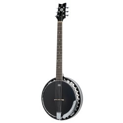 Ortega OBJE356-SBK-L Left Hand Banjo